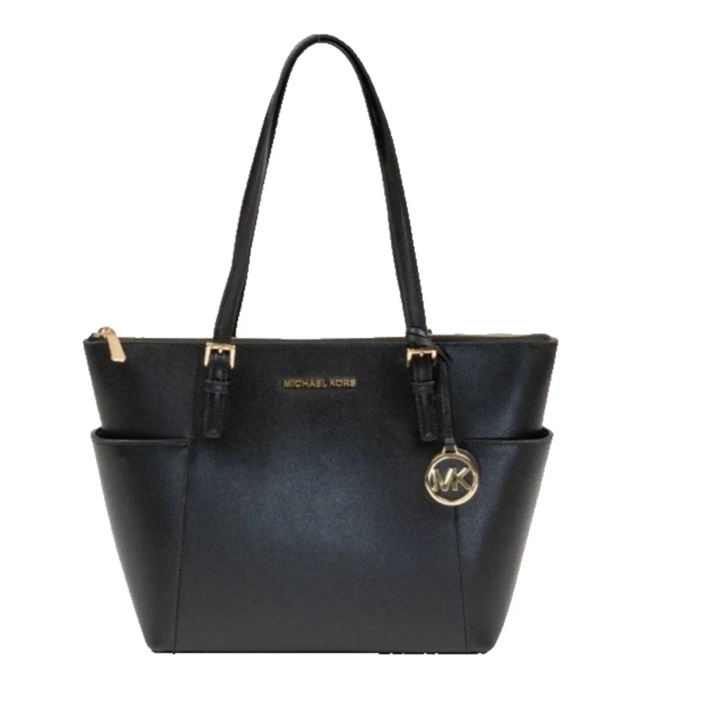 Michael Michael Kors Jet Set East West Top Zip Tote Black